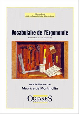 Vocabulaire de l'ergonomie