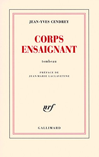 Corps ensaignant : tombeau