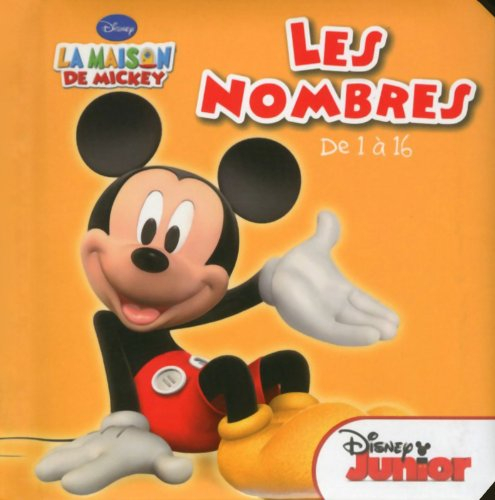 Les nombres de 1 à 16 : la maison de Mickey