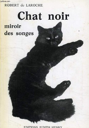 Chat noir miroir des songes