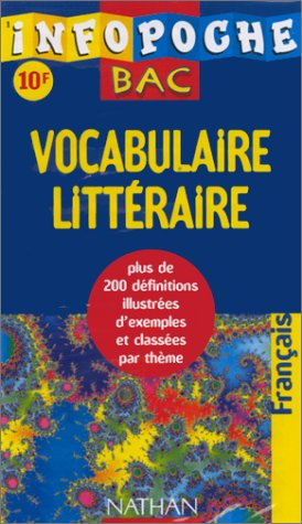 Vocabulaire littéraire
