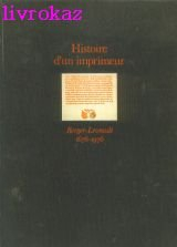 histoire d'un imprimeur, berger-levrault : 1676-1976