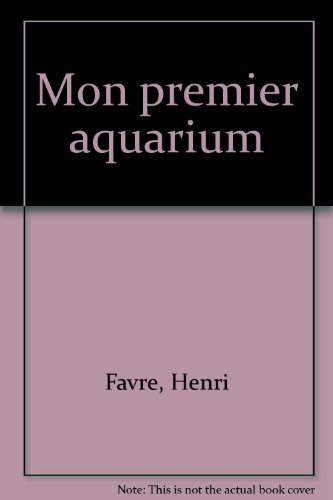 Mon premier aquarium