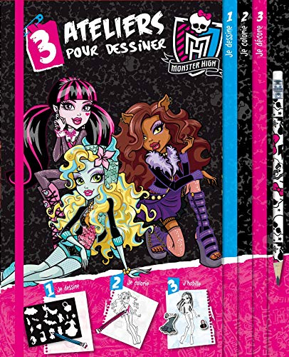 Monster High : 3 activités pour dessiner