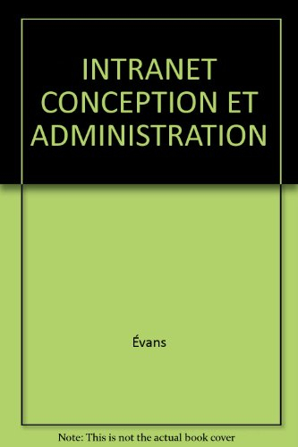 intranet conception et administration