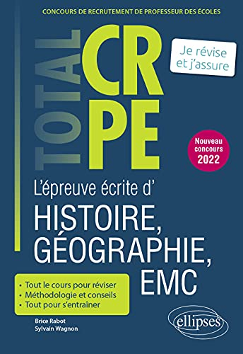 L'épreuve écrite d'histoire, géographie, EMC : concours de recrutement de professeur des écoles : je