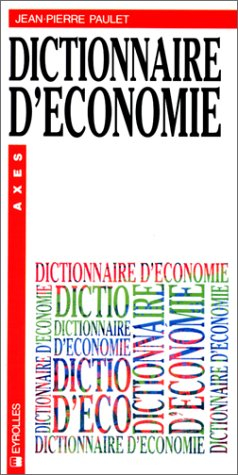 Dictionnaire d'économie