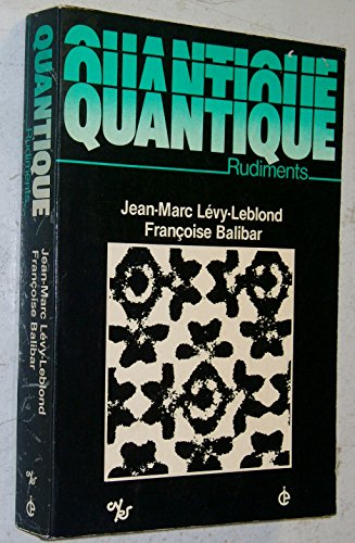 Quantique : rudiments