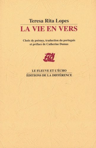 La vie en vers : poèmes