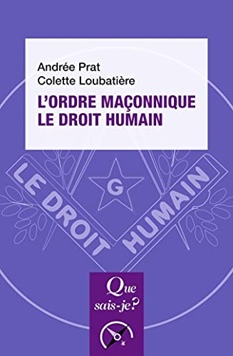 L'ordre maçonnique le Droit humain