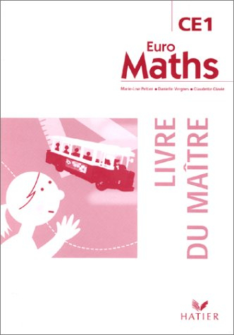 Euro maths, CE1 : livre du maître