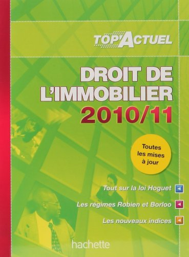 Droit de l'immobilier : 2010-11