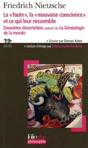 La faute, la mauvaise conscience et ce qui leur ressemble : deuxième dissertation, extrait de La gén