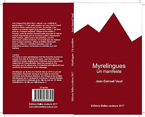 Myrelingues : un manifeste