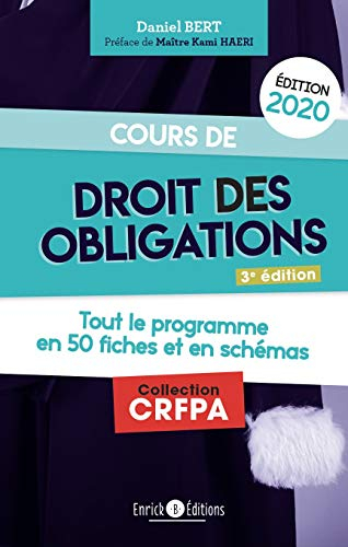 Cours de droit des obligations : tout le programme en 50 fiches et en schémas : 2020