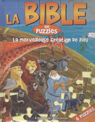 La Bible en puzzles. Vol. 1. La merveilleuse Création de Dieu