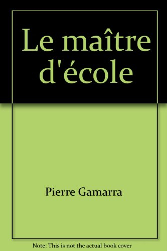le maître d'école
