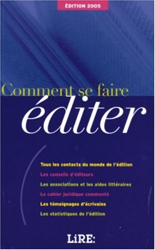 Comment se faire éditer