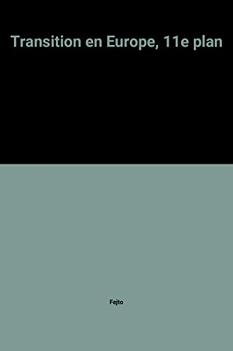 La Transition en Europe, économie privée et action publique : rapport