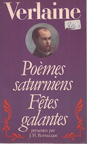 poèmes saturniens fêtes galantes