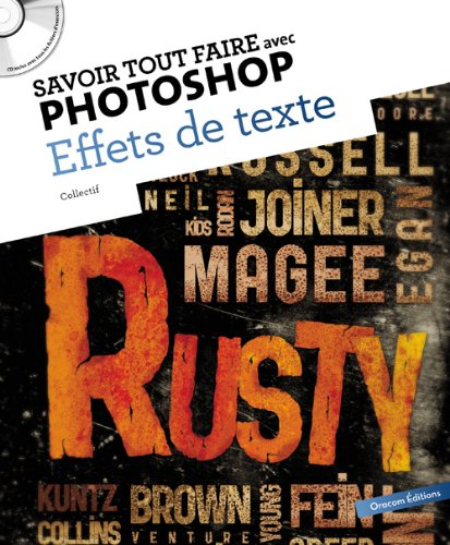 Savoir tout faire avec Photoshop : effets de texte