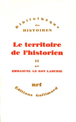 Le Territoire de l'historien