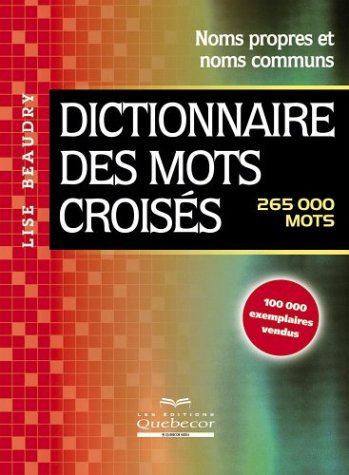 Dictionnaire des mots croisés