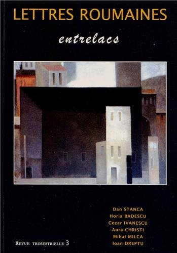 Lettres roumaines, n° 3. Entrelacs