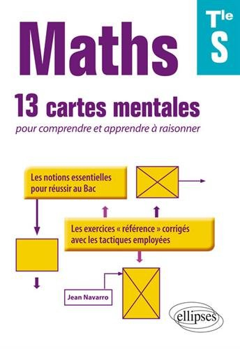 Maths terminale S : 13 cartes mentales pour comprendre et apprendre à raisonner : les notions essent