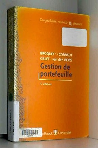 gestion de portefeuille