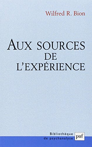 Aux sources de l'expérience