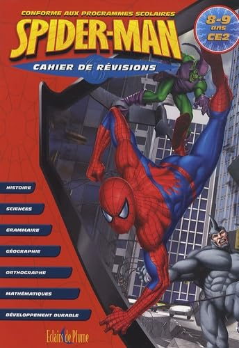 Spiderman cahier de révisions, CE2, 8-9 ans
