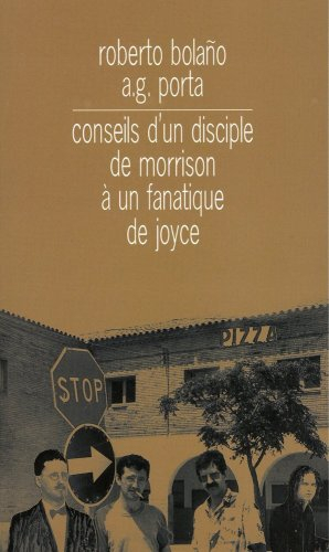 Conseils d'un disciple de Morrison à un fanatique de Joyce. Journal de bar