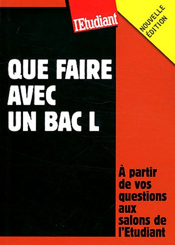 Que faire avec un bac L : à partir de vos questions aux salons de l'Etudiant