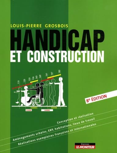 Handicap et construction : conception et réalisation, aménagements urbains, ERP, habitations, lieux 