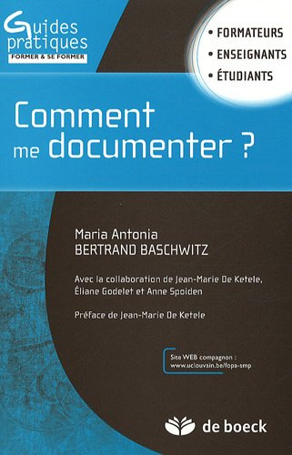 Comment me documenter ? : formateurs, enseignants, étudiants