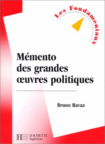 mémento des grandes oeuvres politiques