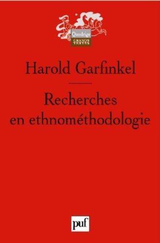 Recherches d'ethnométhodologie