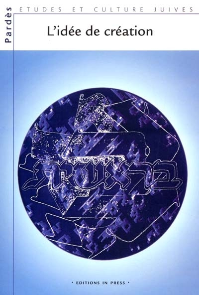 Pardès, n° 31. L'idée de Création