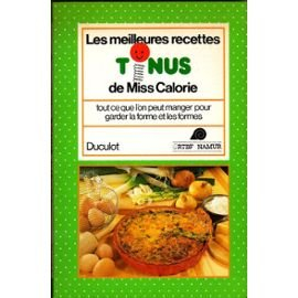 Les Meilleures recettes tonus de miss calorie