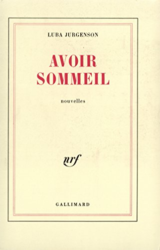 avoir sommeil