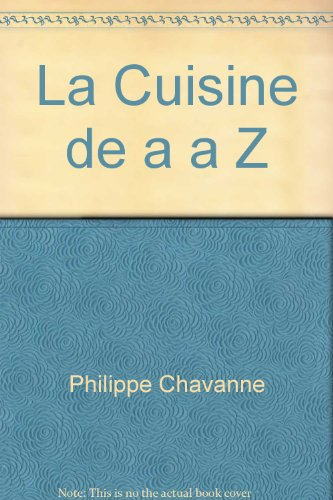 La cuisine de A... à... Z