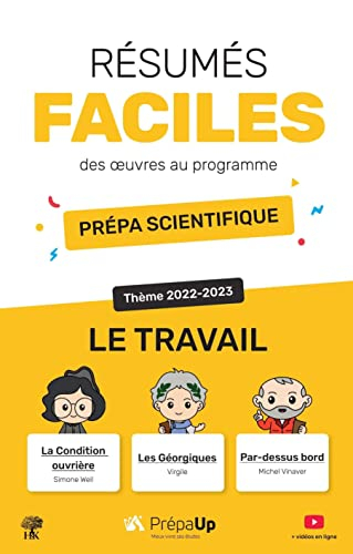 Résumés faciles des oeuvres au programme, prépa scientifique : thème 2022-2023, le travail : La cond