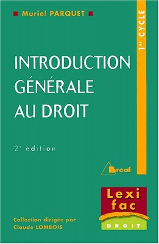 introduction générale au droit