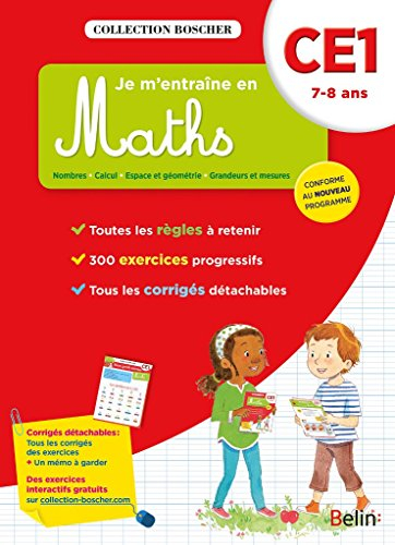 Je m'entraîne en maths : CE1, 7-8 ans : conforme au nouveau programme