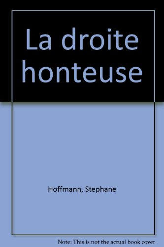 La droite honteuse