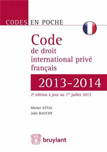 Code de droit international privé français 2013-2014