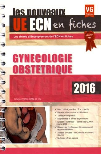 Gynécologie, obstétrique : 2016