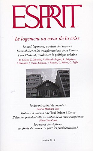 esprit, n, 381, janvier 2012 : le logement au coeur de la crise