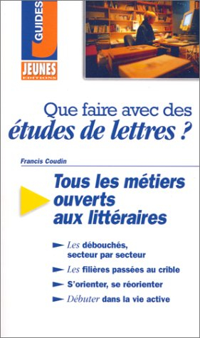 que faire avec des études de lettres ?